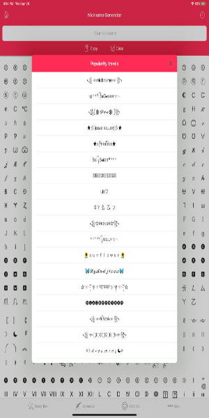 Fancy Text Symbols স্ক্রিনশট 2