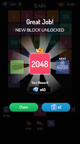 X2 Blocks - 2048 Merge Game Ảnh chụp màn hình 2