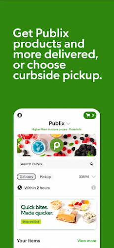 Publix Delivery & Curbside Tangkapan skrin 0