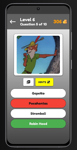 Guess Cartoon Character Quiz Schermafbeelding 0