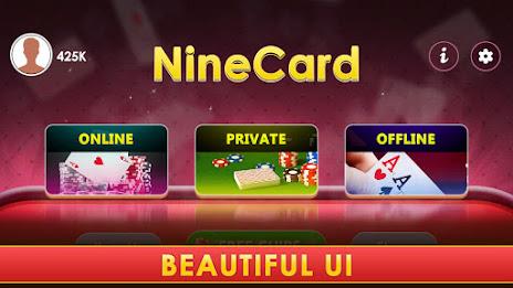 Nine Card Brag - Kitti Captura de tela 3