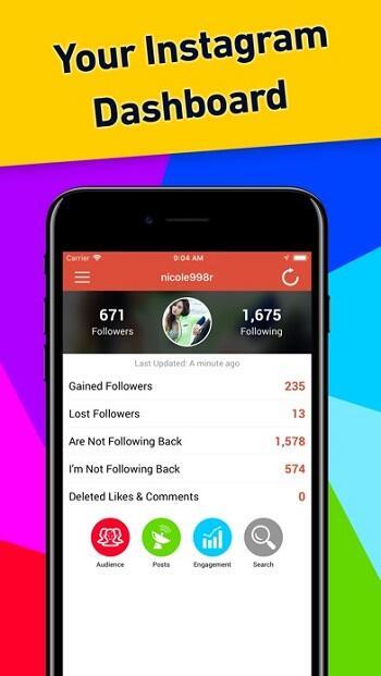 Follower Tracker Pro Mod Ảnh chụp màn hình 2