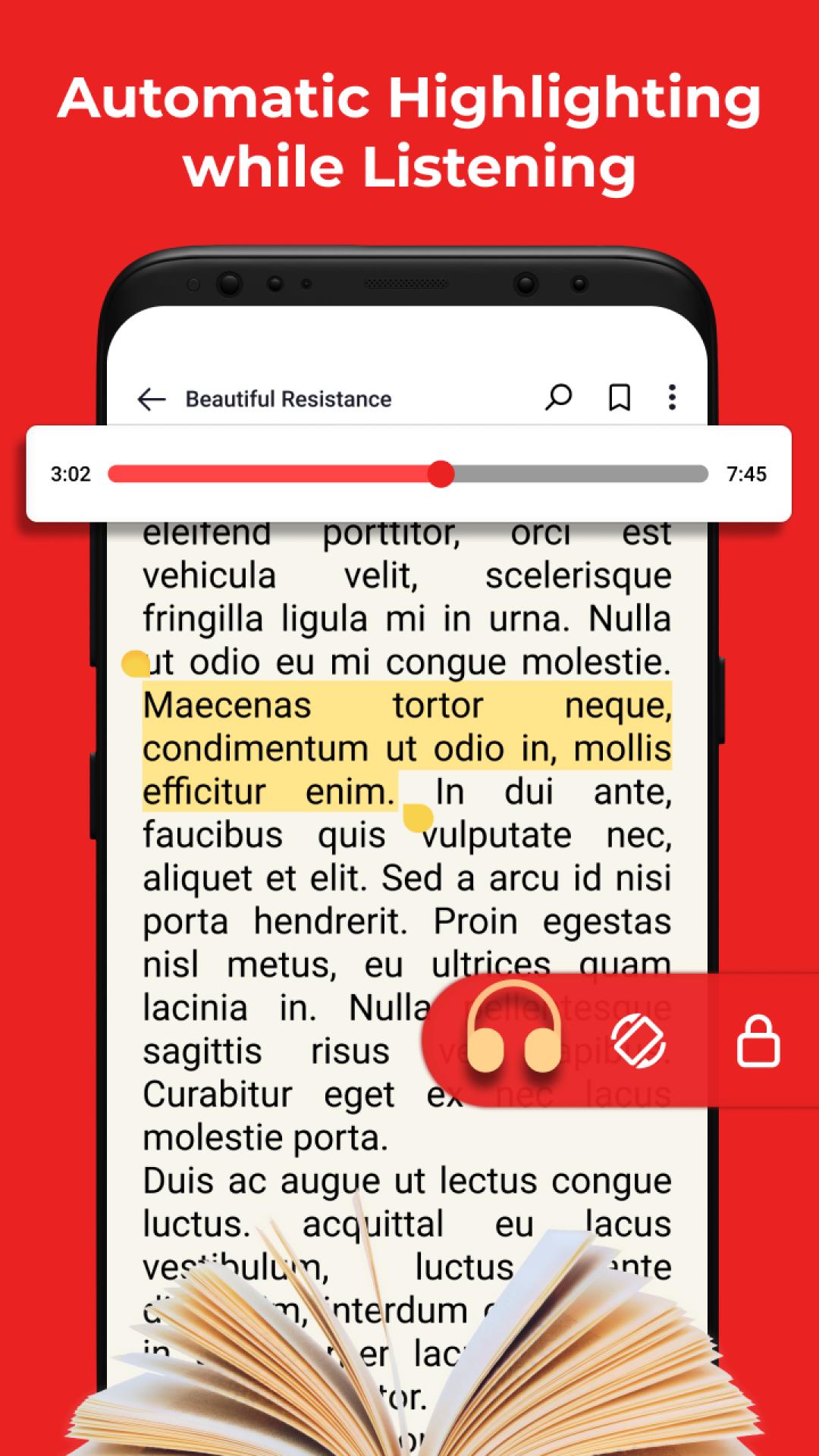 PDF Speaker & PDF Reader Captura de pantalla 3