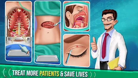 Offline Doctor Surgeon Games スクリーンショット 0