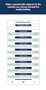 Odds Analysis Capture d'écran 2