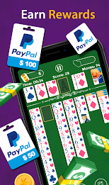 Solitaire - Make Money Ảnh chụp màn hình 1