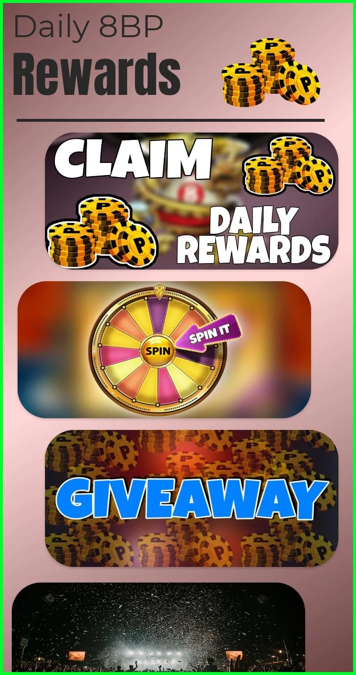 8Ball Pool free coins & cash rewards Скриншот 2