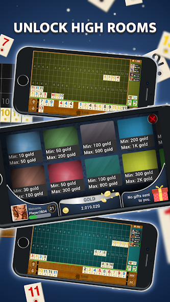 Rummy - Offline Board Game Mod 스크린샷 2