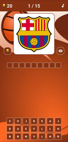 Basketball Logo Quiz Captura de pantalla 1