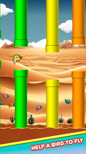 Birds Flying: Birds Games स्क्रीनशॉट 2