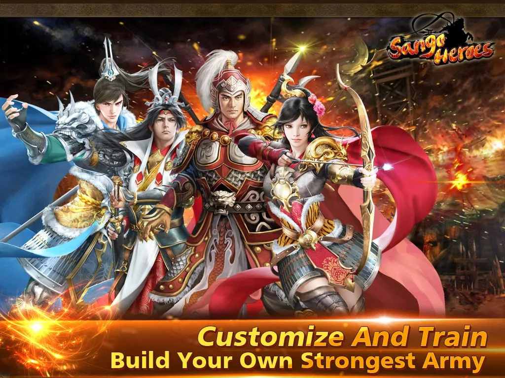 CBT of Sango Heroes Ảnh chụp màn hình 0