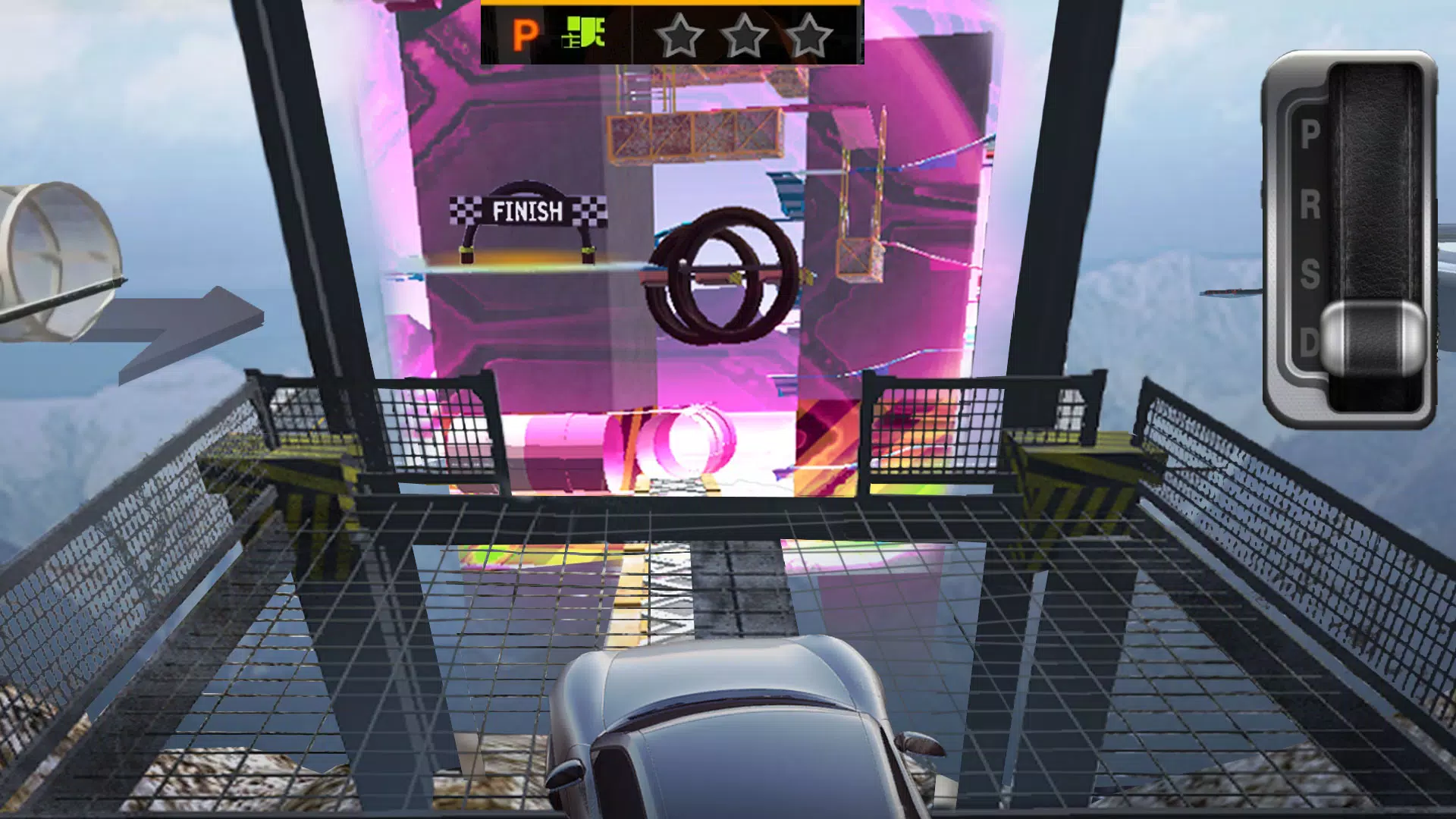 Puzzle Stunt Car Screenshot 1