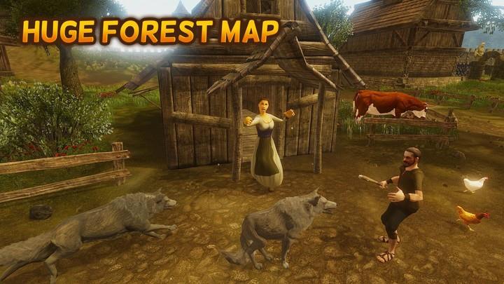 The Wolf - Animal Simulator Ảnh chụp màn hình 1