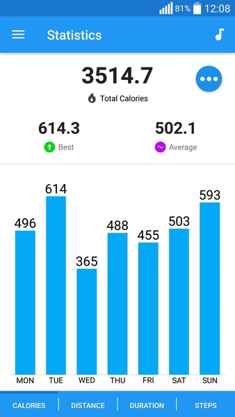 Zeopoxa Pedometer স্ক্রিনশট 2