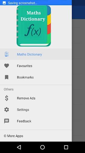 Maths Dictionary ဖန်သားပြင်ဓာတ်ပုံ 0