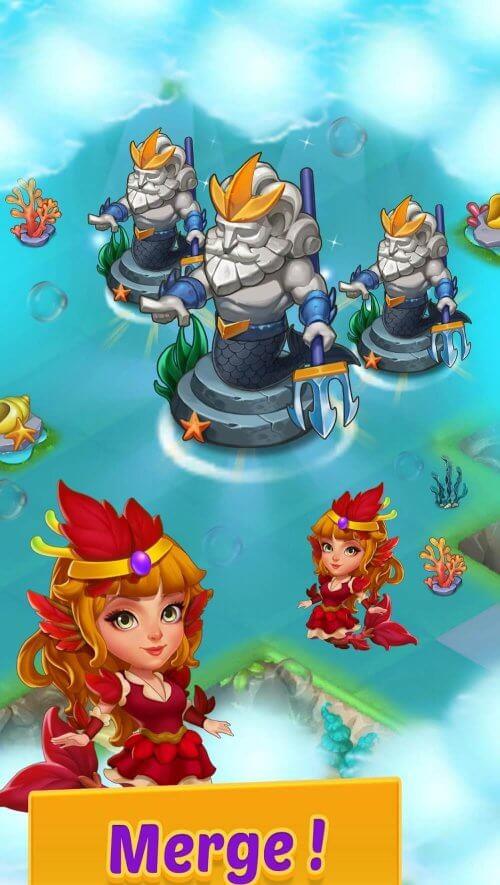 Merge Mermaids ภาพหน้าจอ 0