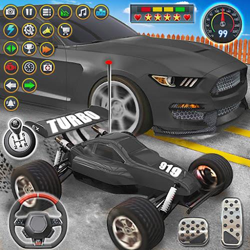 Mini Car Racing: RC Car Games 스크린샷 0