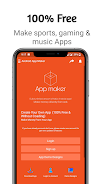 Android App Maker - No Coding Captura de tela 1