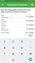 Temperature Converter スクリーンショット 0