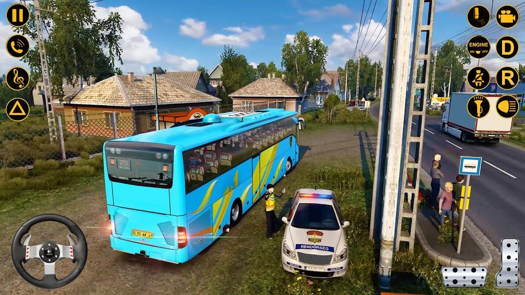 Coach Bus Simulator Games Mod Ekran Görüntüsü 3