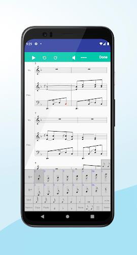 Score Creator: music notation Screenshot 2