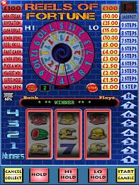 Reels of Fortune Fruit Machine Скриншот 1