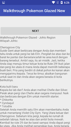 Walkthrough Pokemon Glazed New Capture d'écran 2