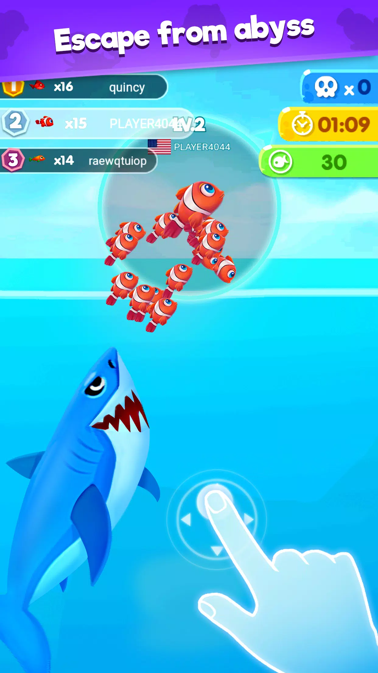 Fish Go.io 2 ภาพหน้าจอ 3