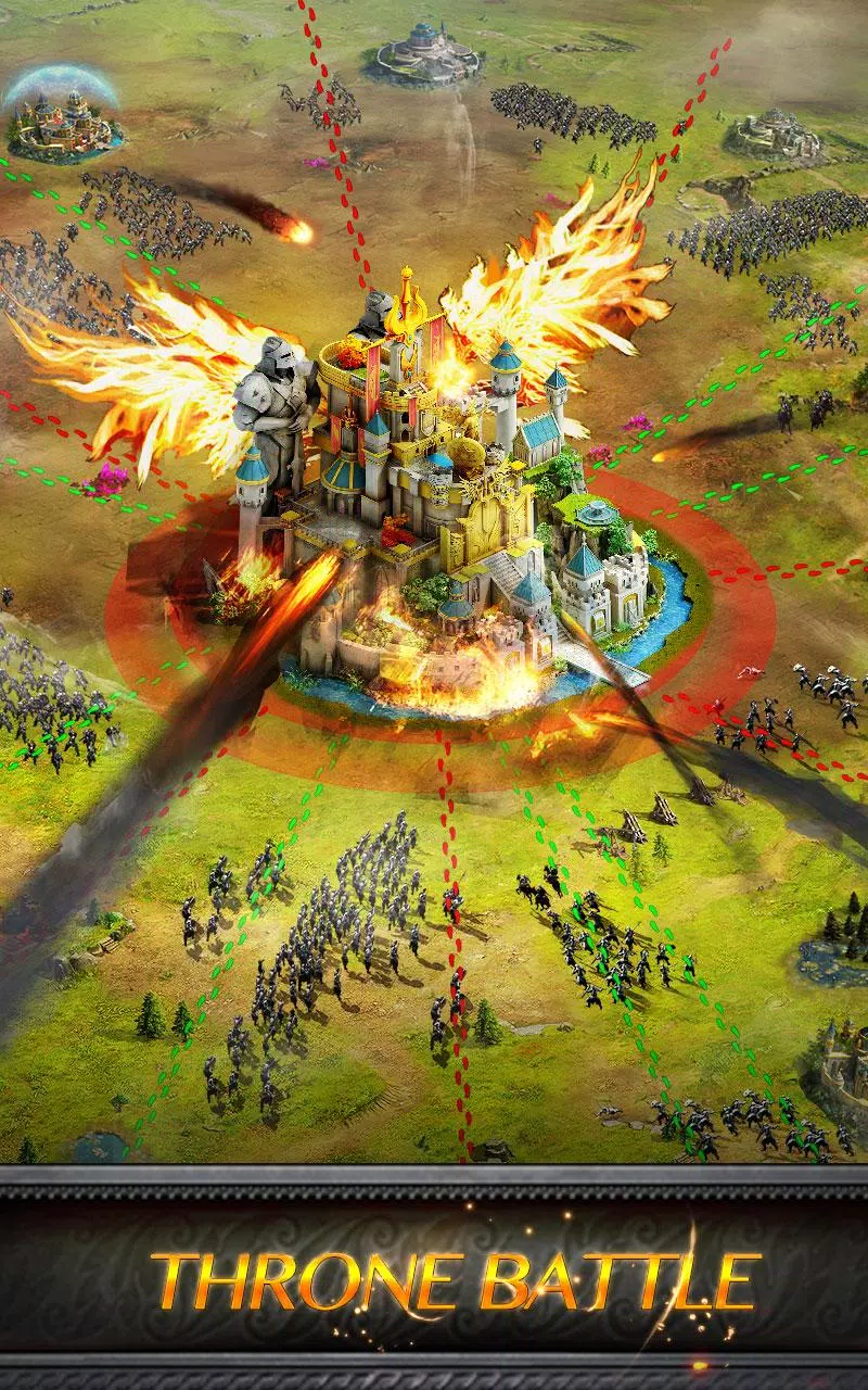 Clash of Queens Captura de tela 2
