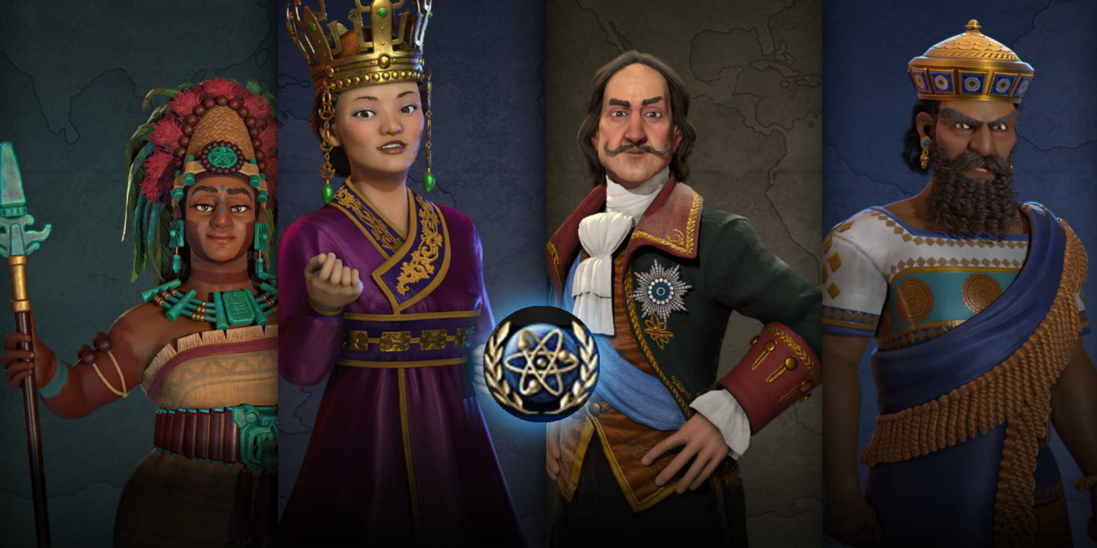 Civilization VI: Vitória da ciência mais rápida Civs, classificada