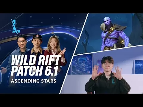 lol: Wild Rift Patch 6.1: ดาวจากน้อยไปหามากขึ้น