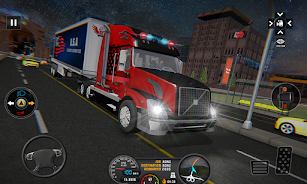 Euro Truck Transport Cargo Sim Capture d'écran 3