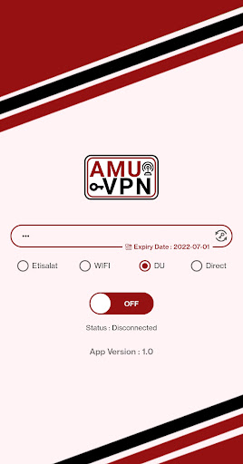 Amu VPN 스크린샷 2