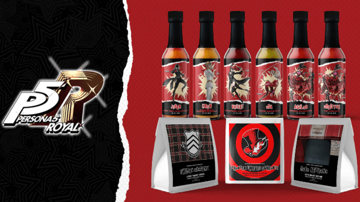 Persona 5皇家揭幕誘使收藏品