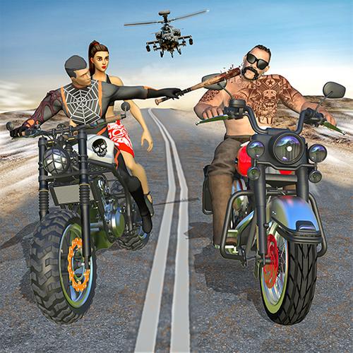 Gangster Bike: Real Race Game Ảnh chụp màn hình 1