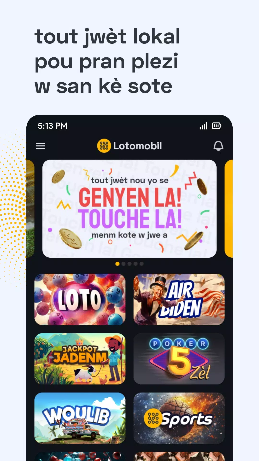 Lotomobil Sports & Bolet Screenshot 0