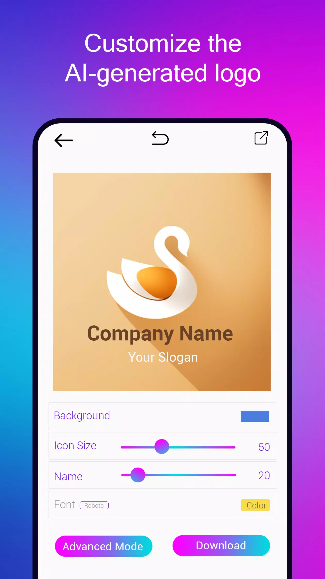 Logo maker AI Logo generator スクリーンショット 3