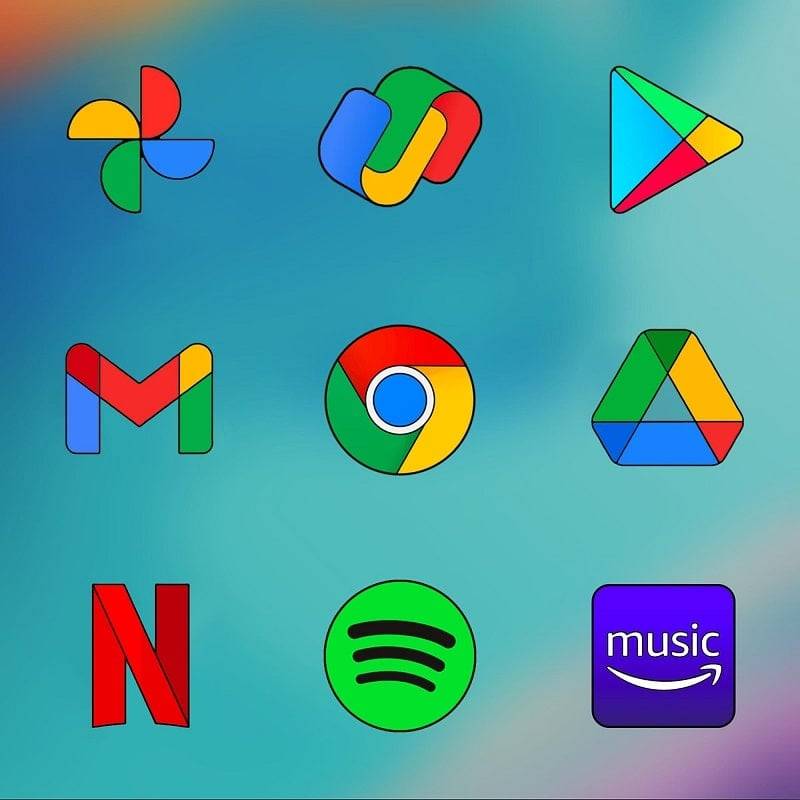 Oxigen HD – Icon Pack スクリーンショット 1