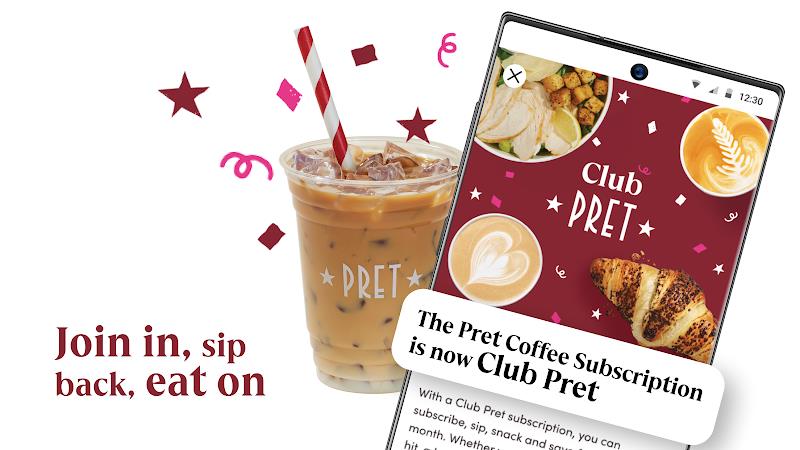 Pret A Manger: Coffee & Food स्क्रीनशॉट 1