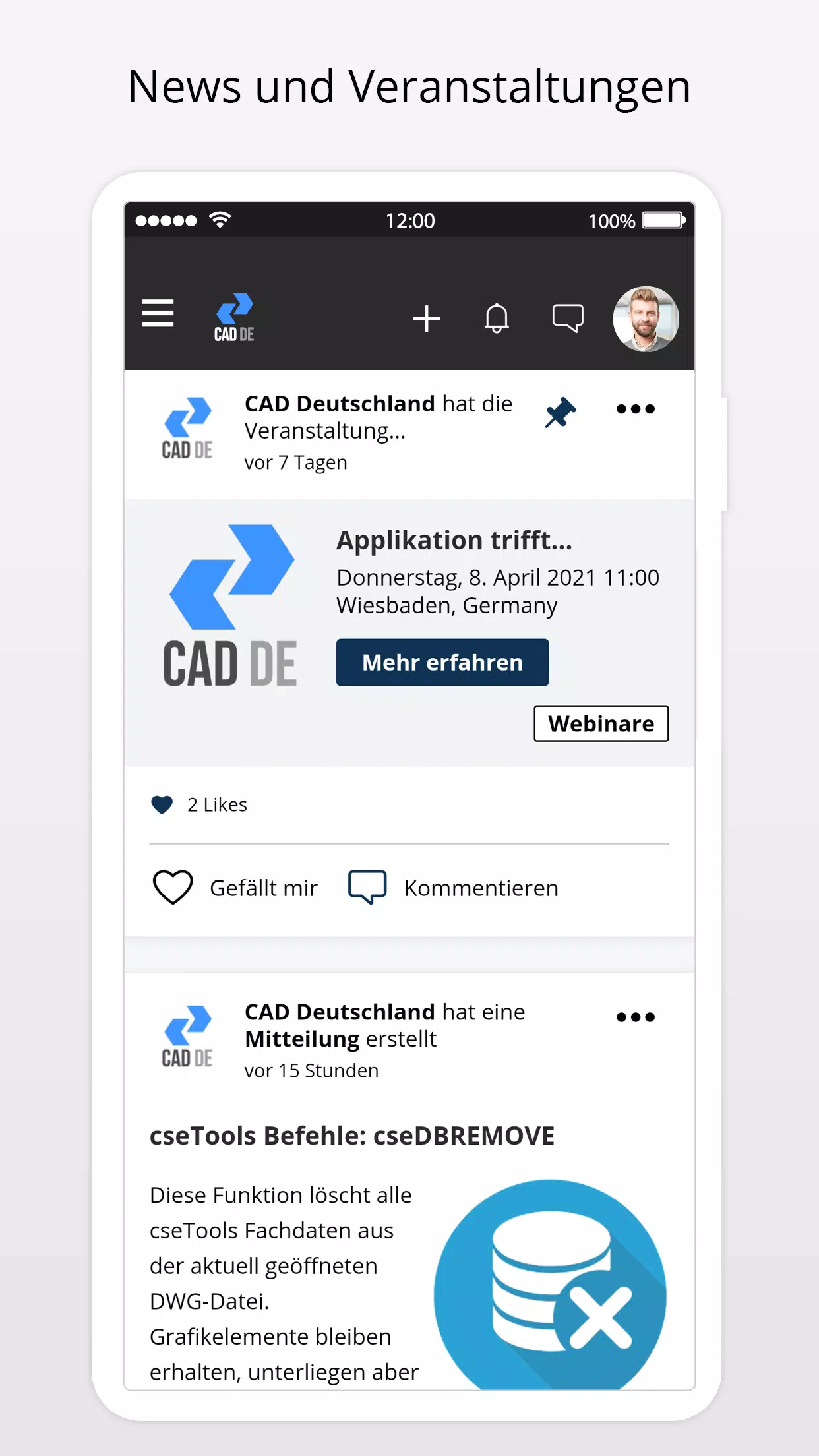 CAD DEUTSCHLAND - BricsCAD Community স্ক্রিনশট 0