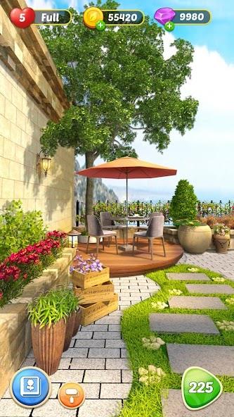 Garden & Home : Dream Design Mod Captura de pantalla 0