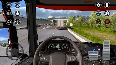 Euro Cargo Truck Simulator Pro স্ক্রিনশট 1