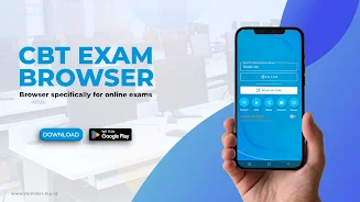 Schermata CBT Exam Browser - Exambro 2