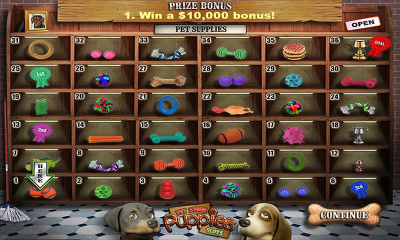 Pet Store Puppies Slots Schermafbeelding 2