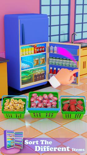 Fill The Fridge - Stack N Sort スクリーンショット 0