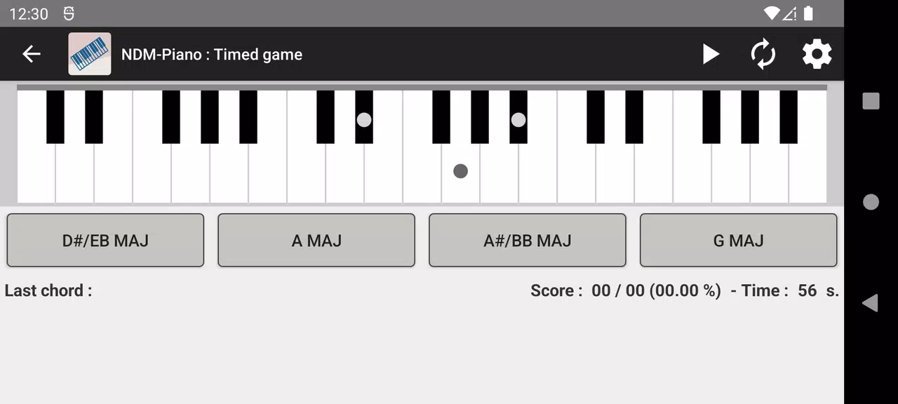 NDM-Piano Learn Music Notes Ekran Görüntüsü 1