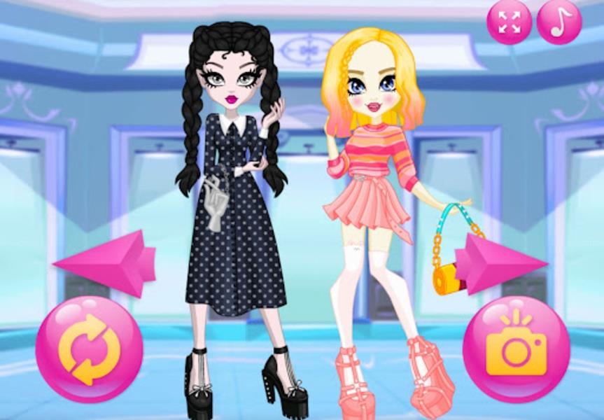 Wednesday Dress Up: Girl Games Zrzut ekranu 0