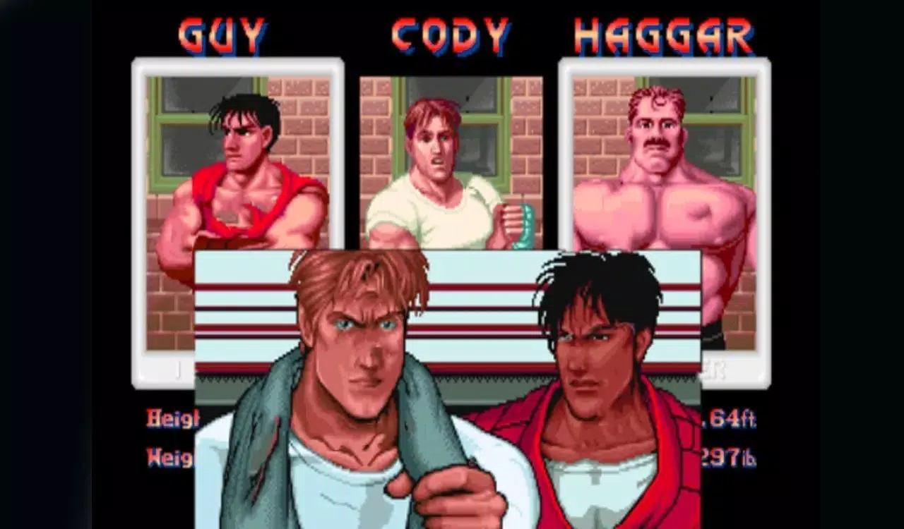 Final fight arcade game 1989 Screenshot 1