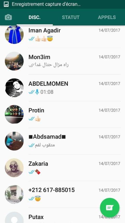 WatsAp Messenger Captura de tela 3