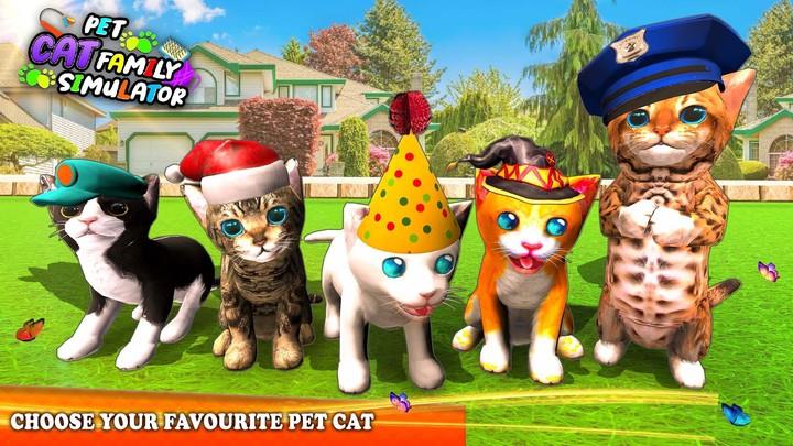 Pet Cat Simulator Cat Games Screenshot 3